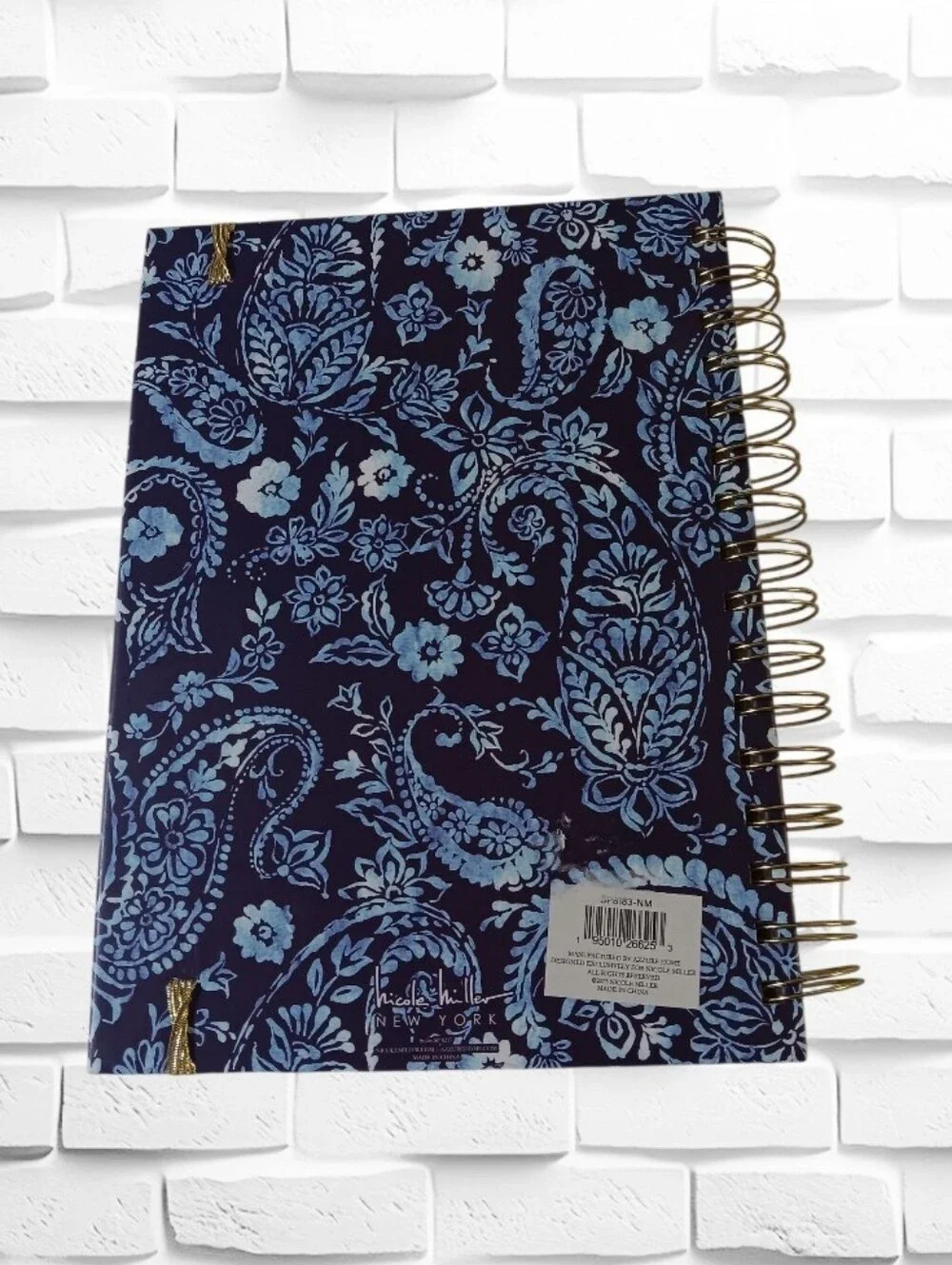 Nicole Miller Paisley Journal